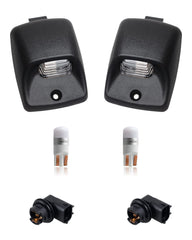 HERCOO LED license plate light on a Toyota Tundra for brighter night visibility