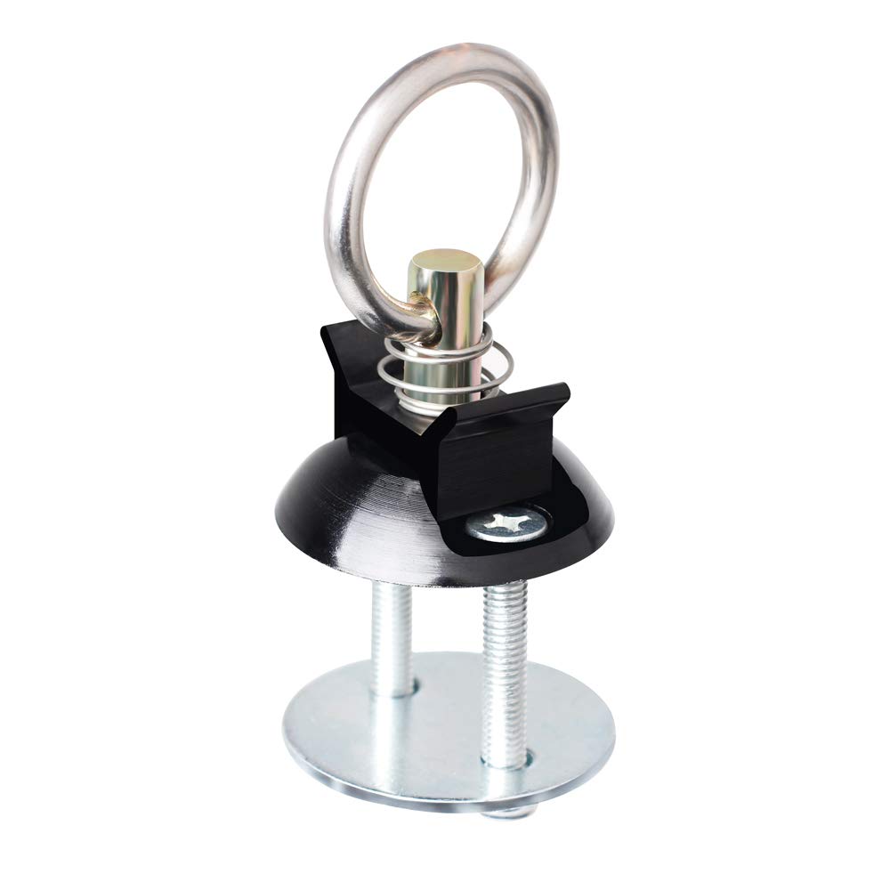 HERCOO Quick-Release Mechanism enables fast removal when the tie-down is not in use.