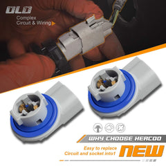 HERCOO rear step bumper lamp socket enables plug-and-play upgrade
