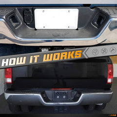 HERCOO stainless steel retainer clips secure the license light housing.