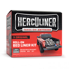 HERCULINER bed liner kit in black with skid-resistant finish