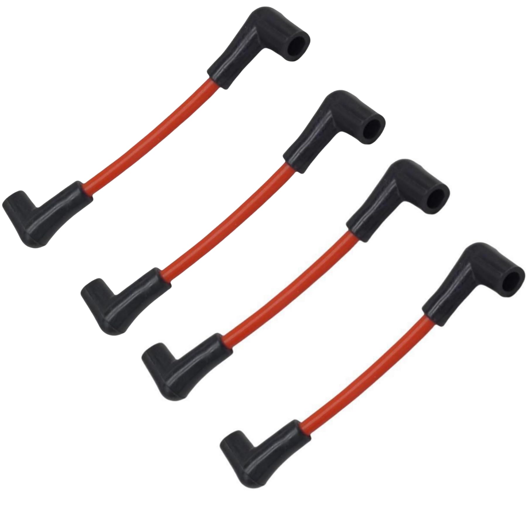 HeuroFosh 18-8816 four 6-inch spark plug wires for OMC outboards improve ignition reliability.