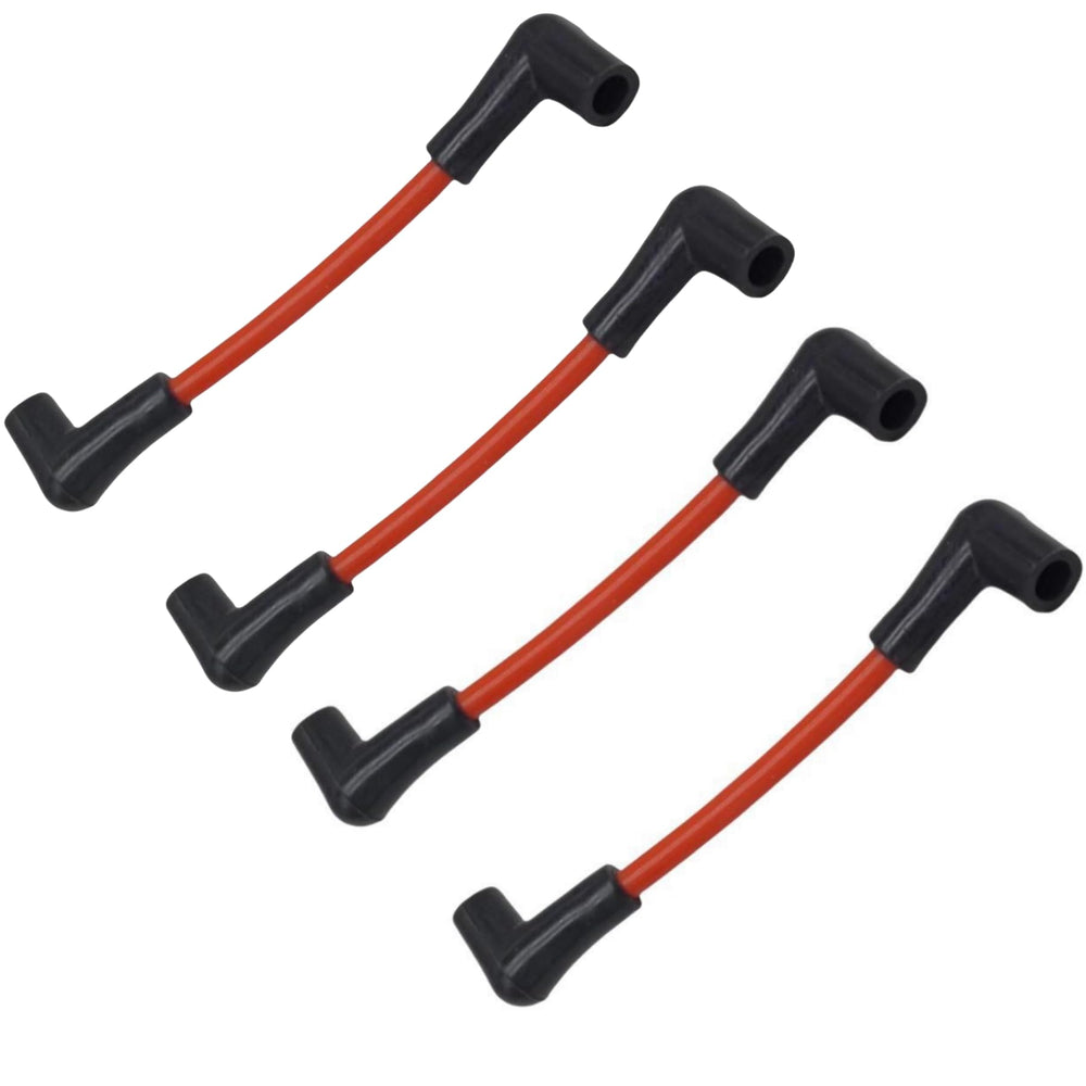 HeuroFosh 18-8816 four 6-inch spark plug wires for OMC outboards improve ignition reliability.
