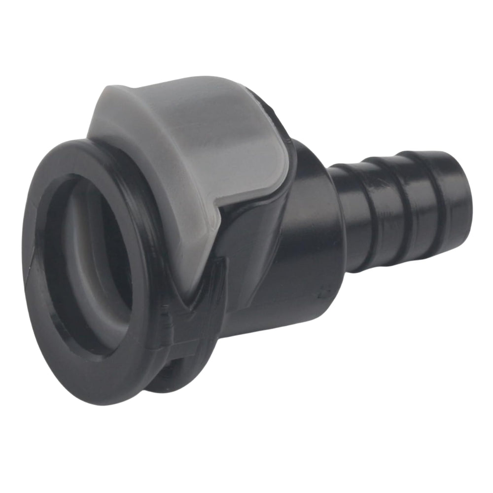 HeuroFosh 8838HF6 female connector with check valve preventing leaks