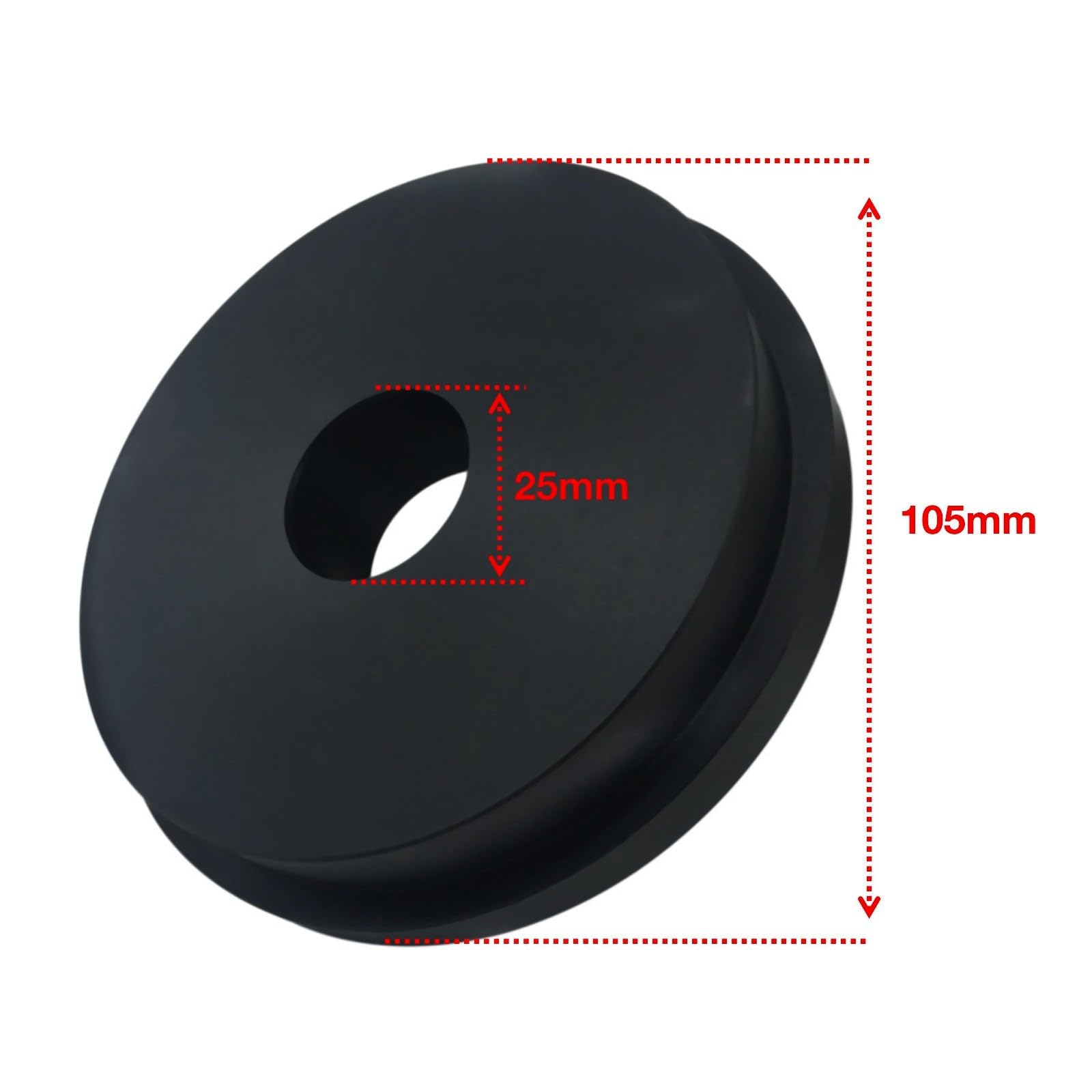 HeuroFosh installer in use with bellows enables accurate aluminum ring seating