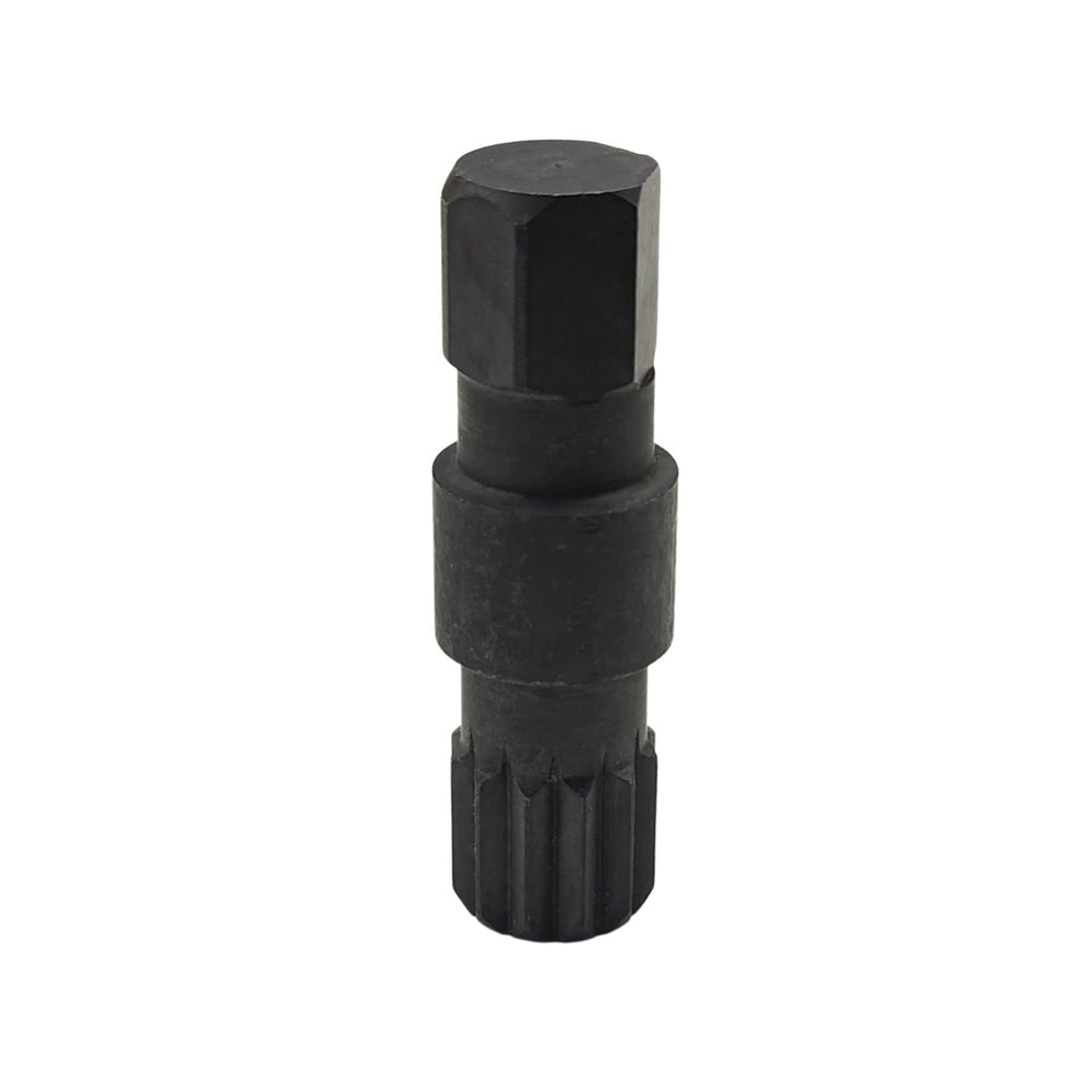 HeuroFosh tool guiding hinge pin on a Mercruiser drive.