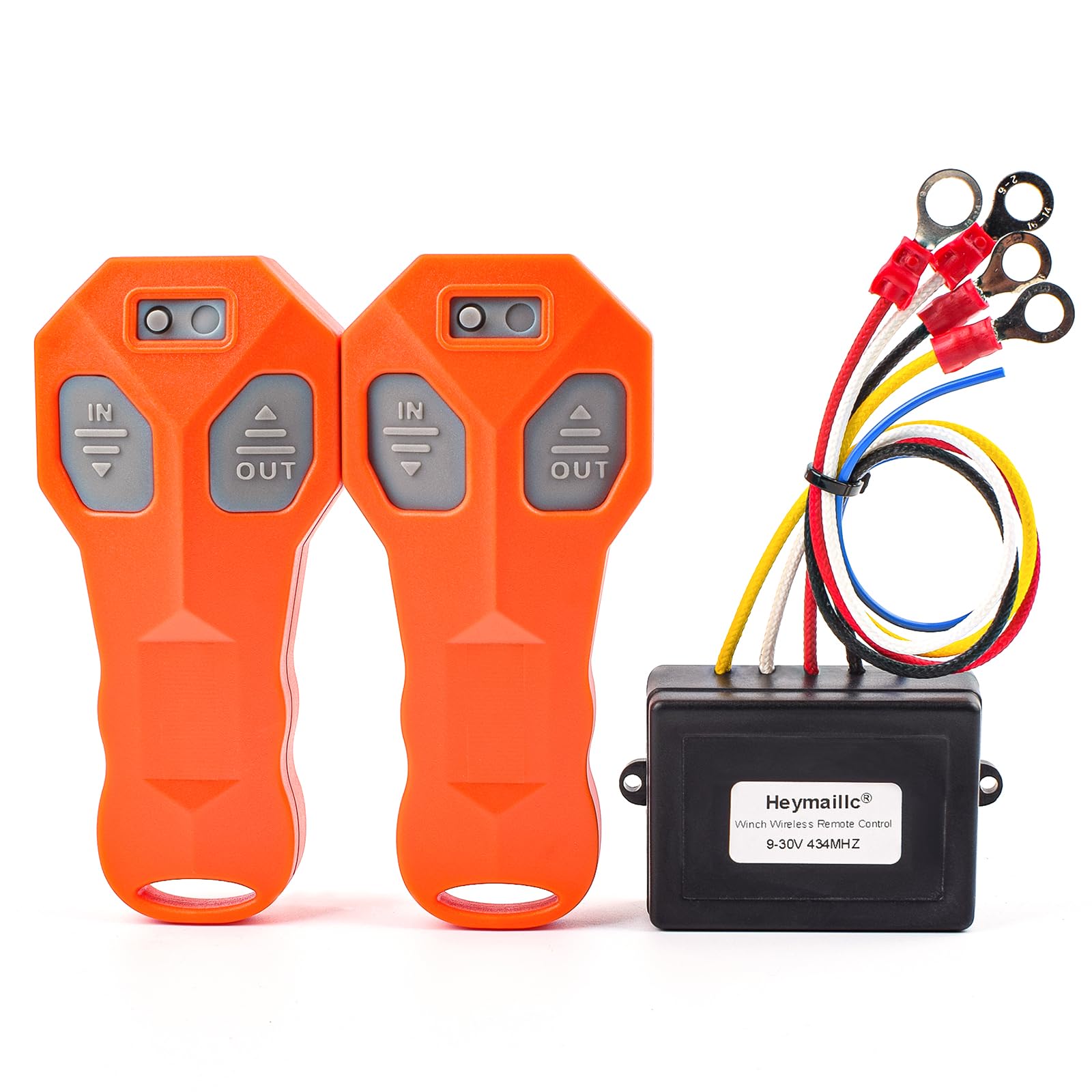 Heymaillc 12V wireless winch receiver for quick, reliable control from your vehicle
