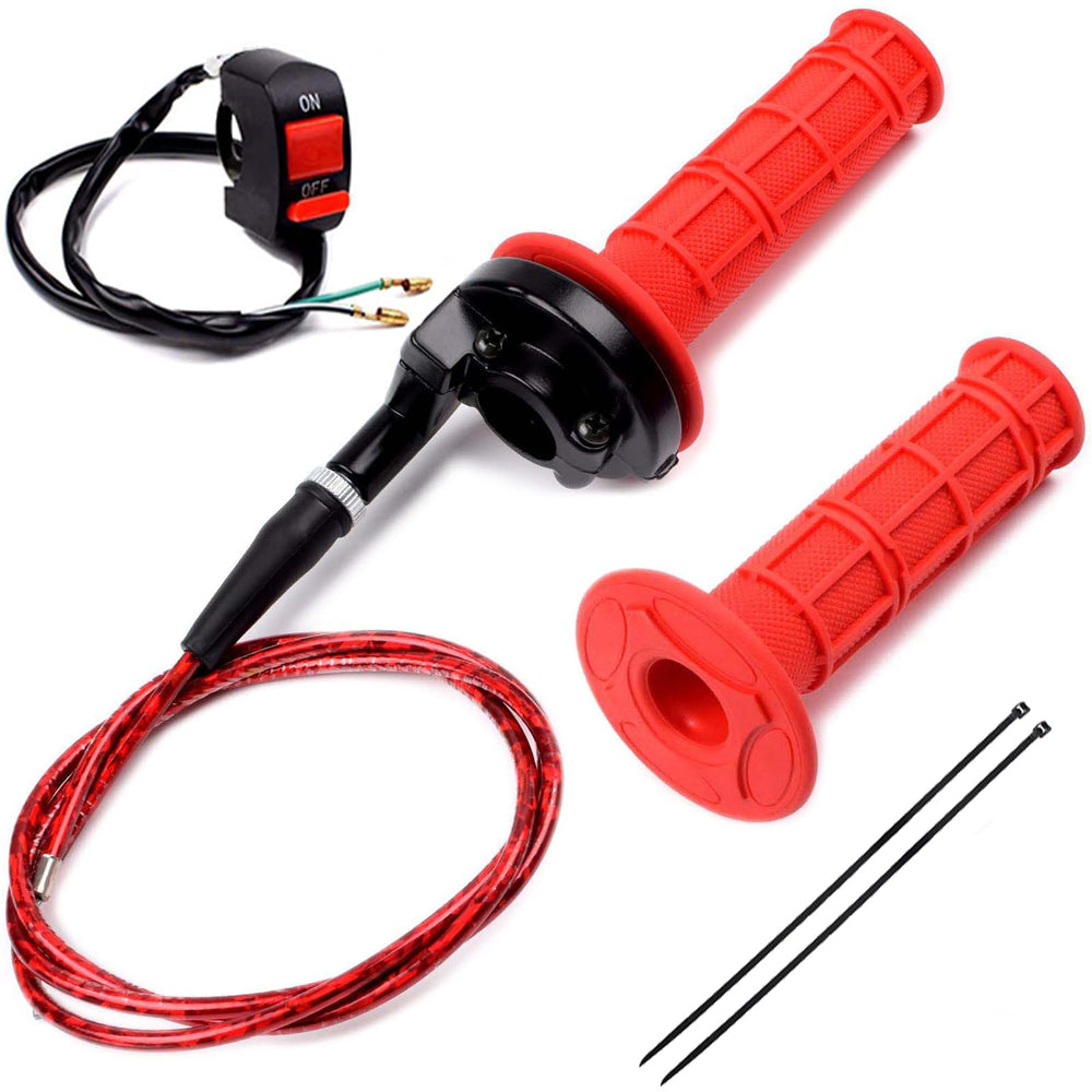 Heymaillc mini bike throttle cable with soft rubber assembly delivering comfort
