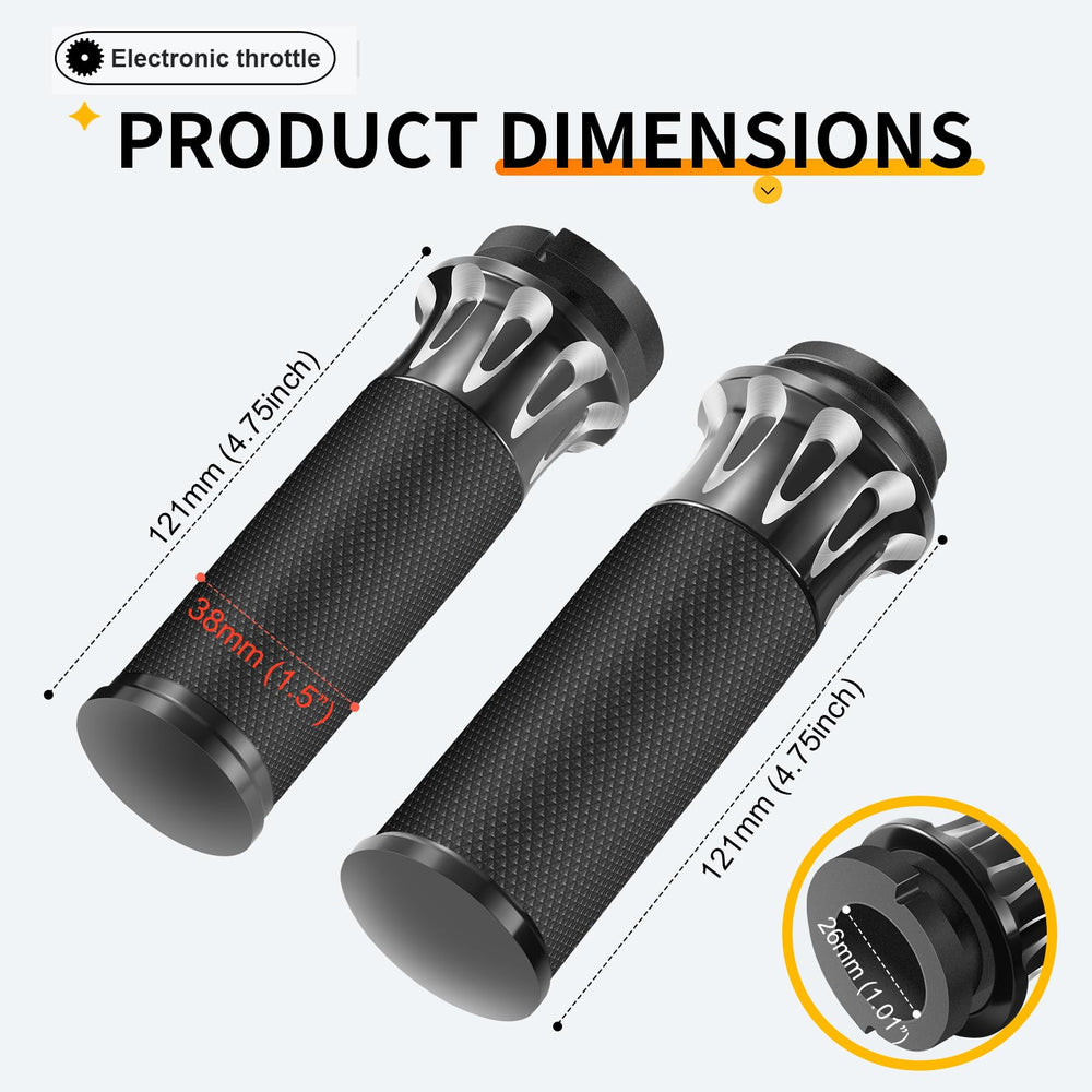HEYOMOTOR fitment guide image demonstrates broad compatibility across Touring and Trike models
