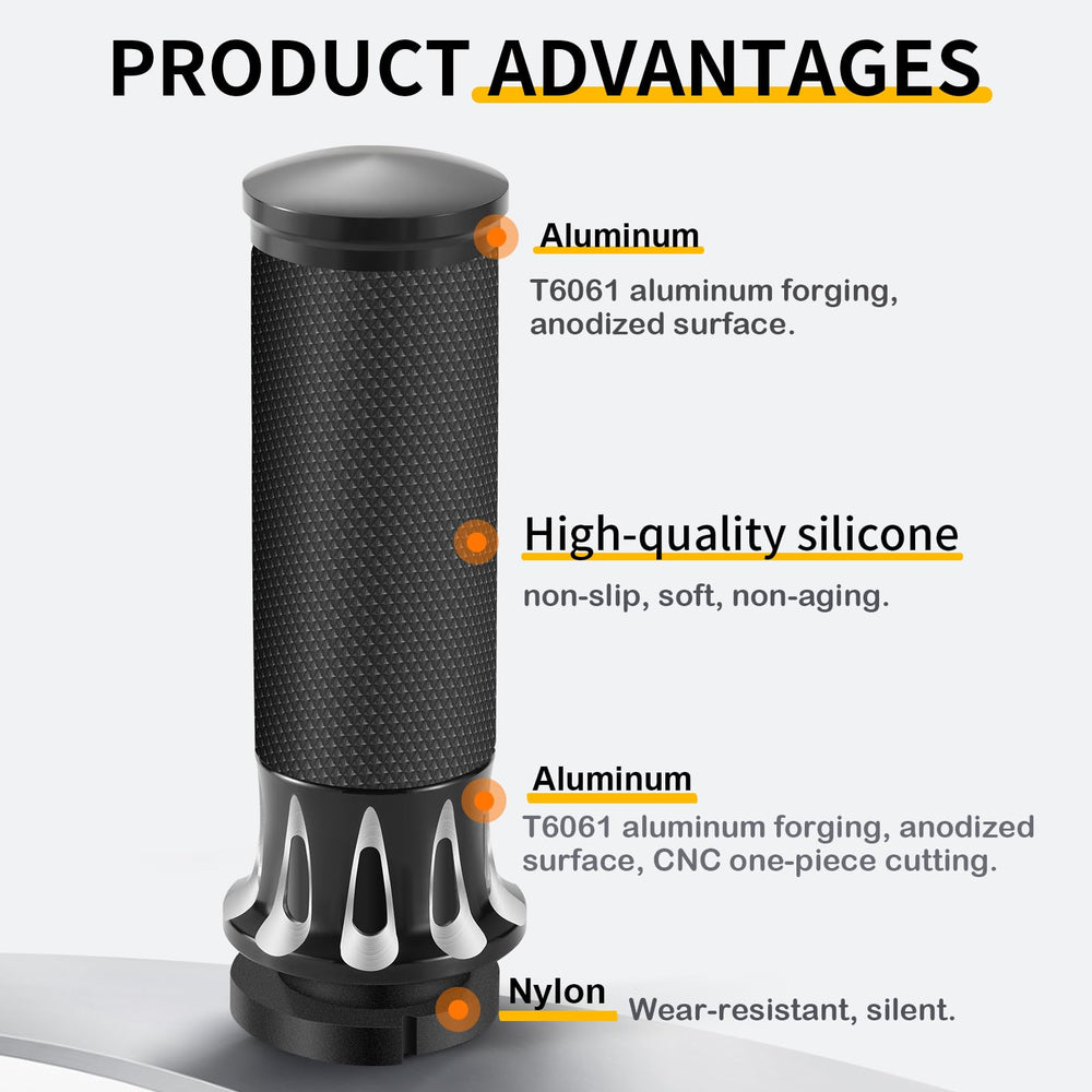 HEYOMOTOR grip tested for wet conditions demonstrating secure grip