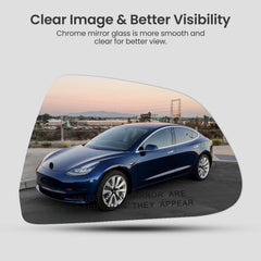 Heyokoo mirror glass and backplate combo delivers a clearer, more reliable view.