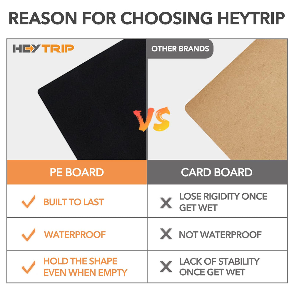 HEYTRIP trunk organizer built-in cooler bag maintains beverages cool on picnics