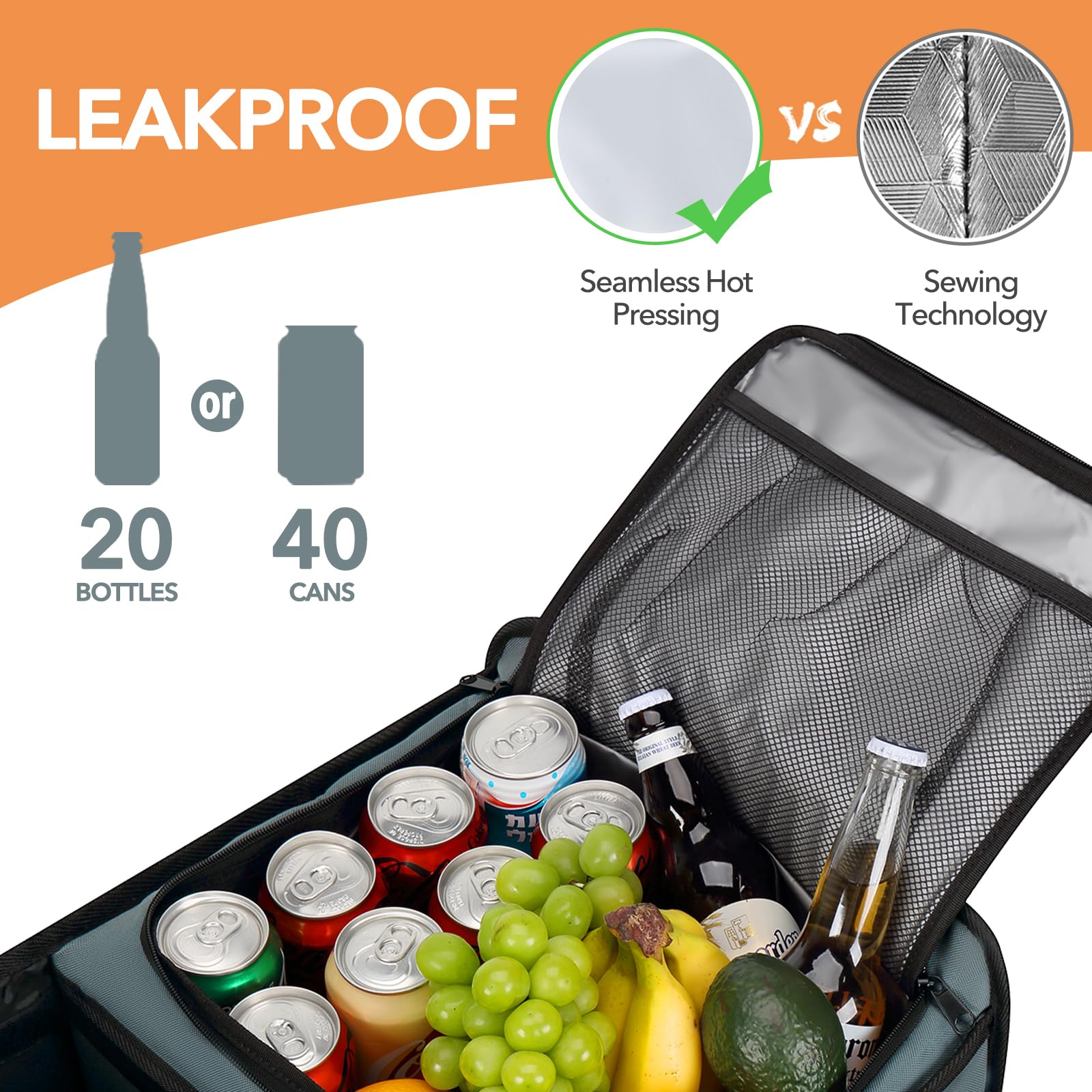 HEYTRIP trunk organizer two tie-down straps prevent sliding during transit