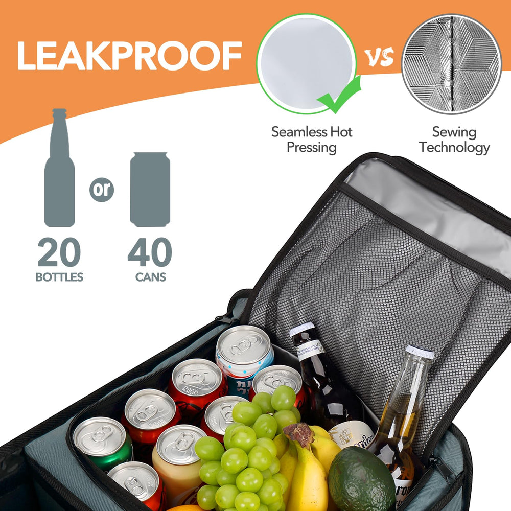HEYTRIP trunk organizer two tie-down straps prevent sliding during transit