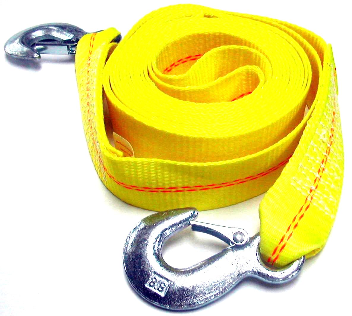 HFS tow strap 2in-30ft with durable polyester for reliable recovery