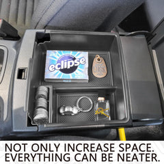 HGWEI armrest storage tray for Ranger sturdy ABS with non-slip mats.