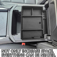 HGWEI organizer rubber liner prevents items from sliding.