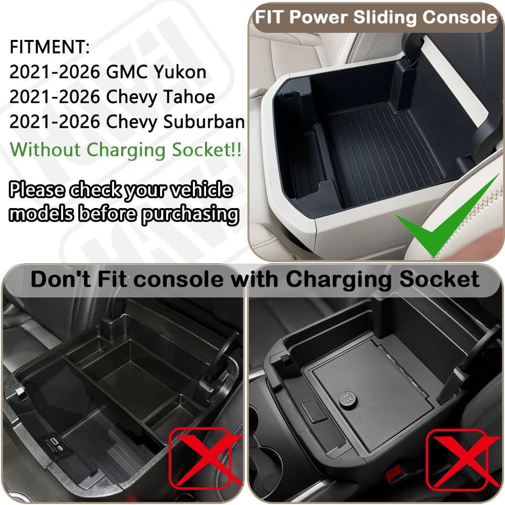 HGWEI center console insert offers precise 3D fit.