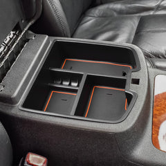 HGWEI center console organizer fits Chevy Silverado floor-mounted consoles for extra organization