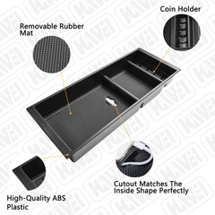 HGWEI fits Expedition with bucket seats for organized interior