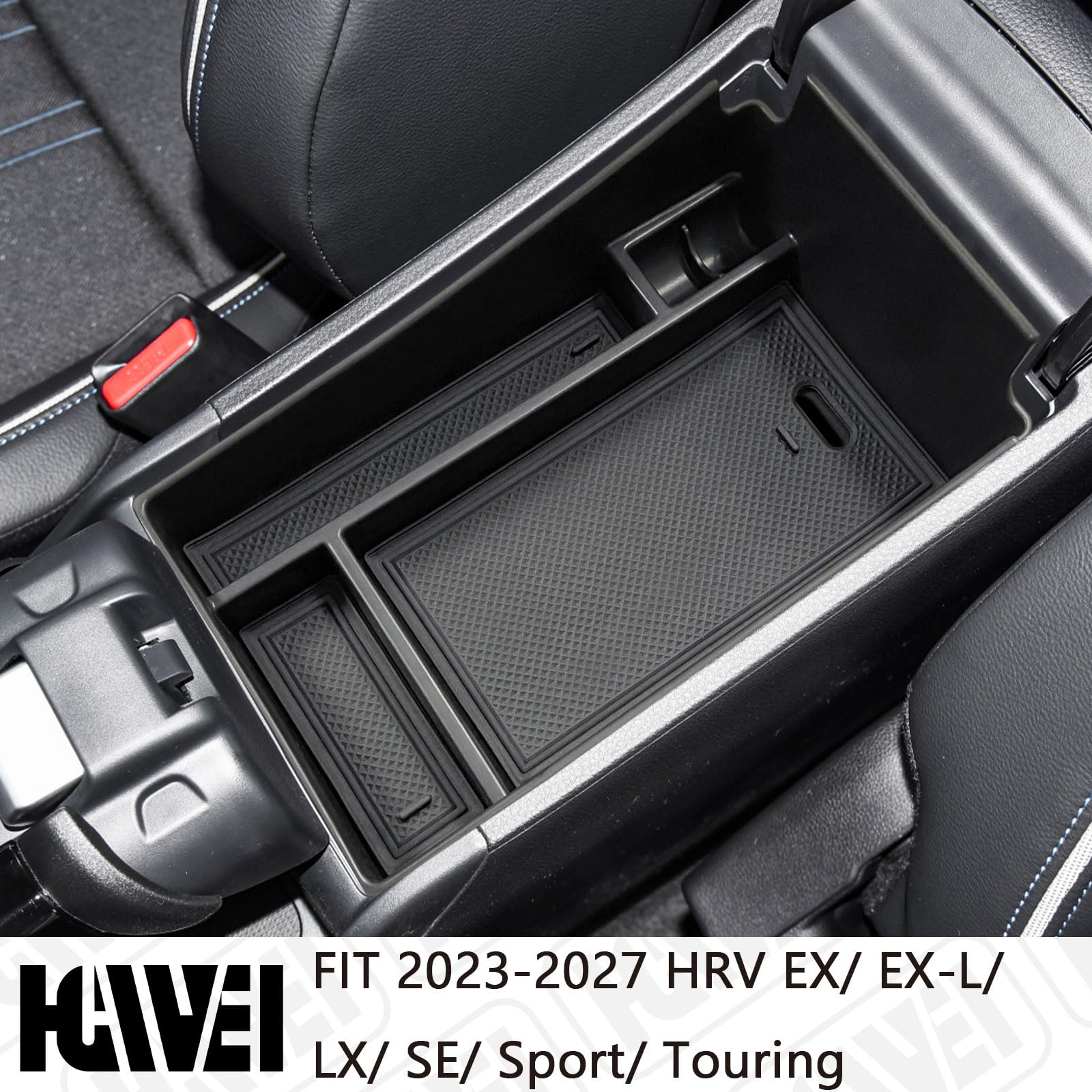 Close-up of HGWEI tray showing durable ABS material and smooth edges.