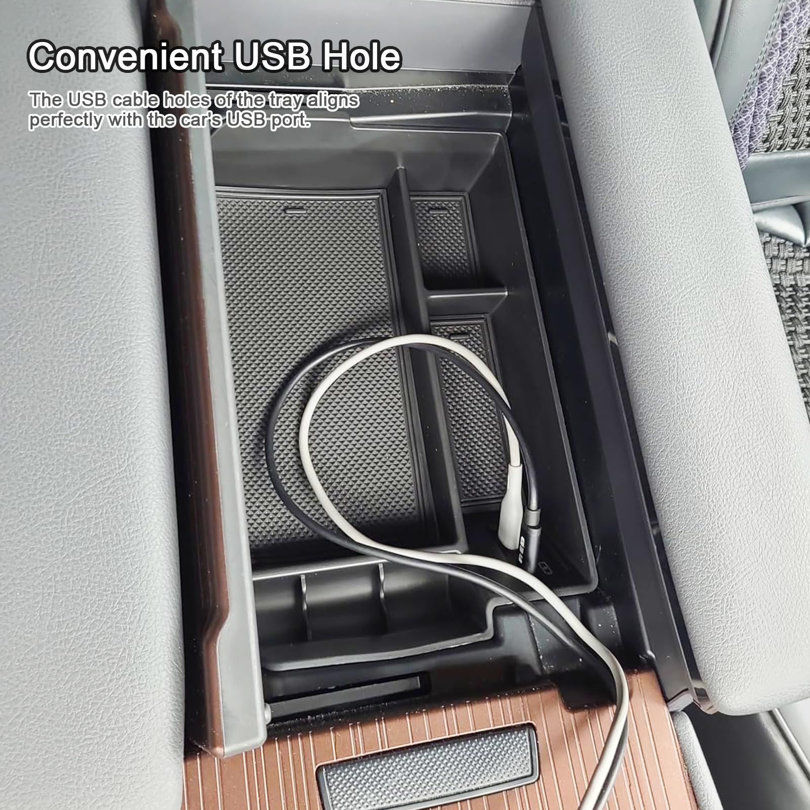 HGWEI black finish seamlessly complements Sienna interior aesthetics.