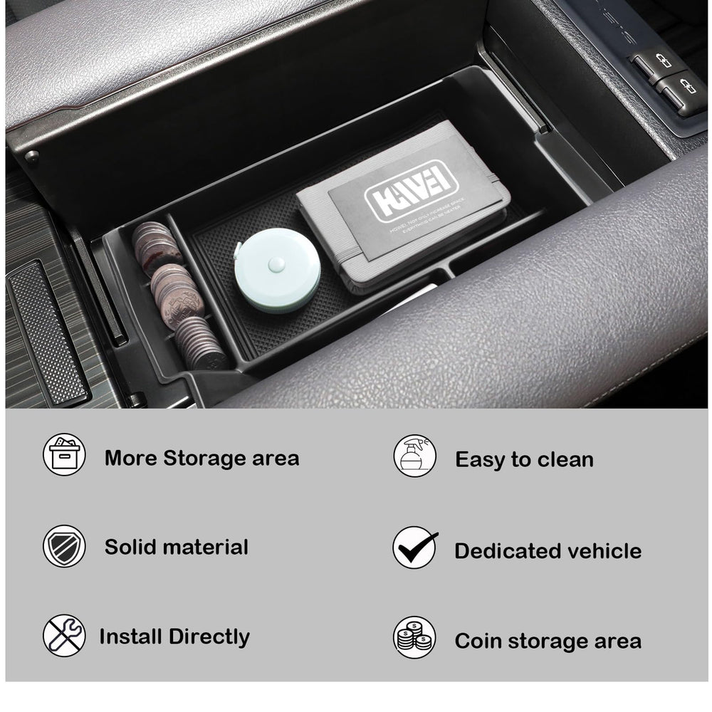 HGWEI storage solution reduces clutter during road trips in Sienna.