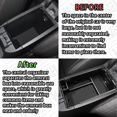 HGWEI center-console tray installs easily with no modifications.