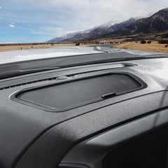 HGWEI dash storage tray center console organizer keeps items within reach.