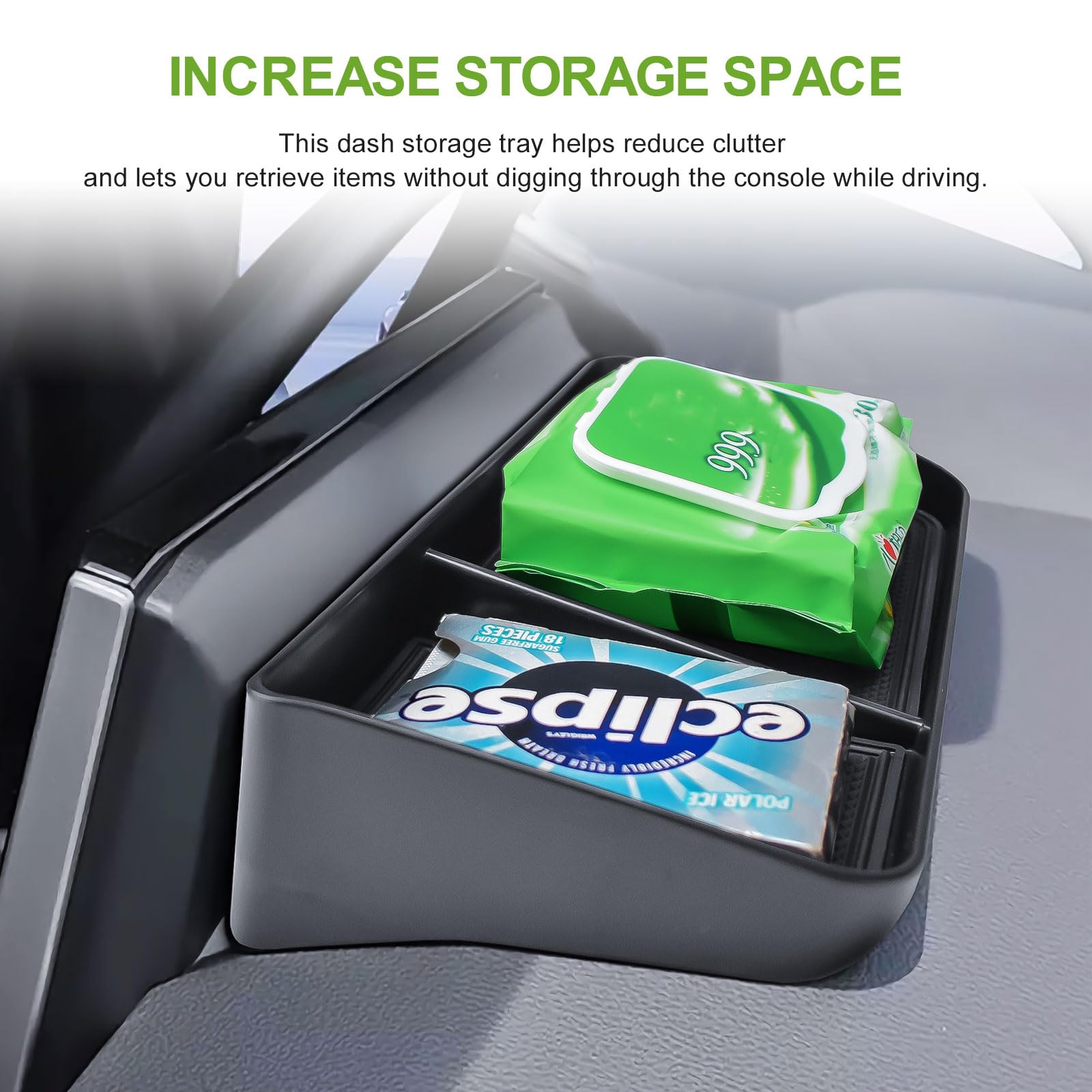 HGWEI organizer fits Corolla Cross 2022–2026 with an 8-inch display