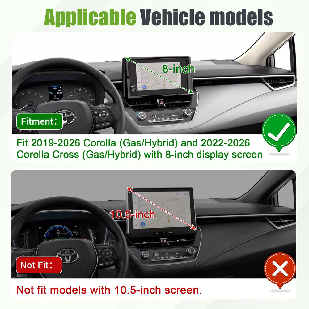 HGWEI tray with two compartments reduces clutter during drives