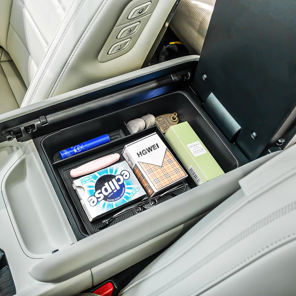 HGWEI tray keeps daily essentials within arm's reach.