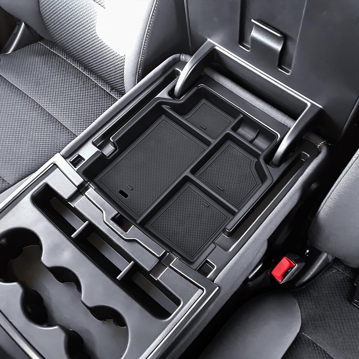 HGWEI center console organizer inside tray for organized storage on the go