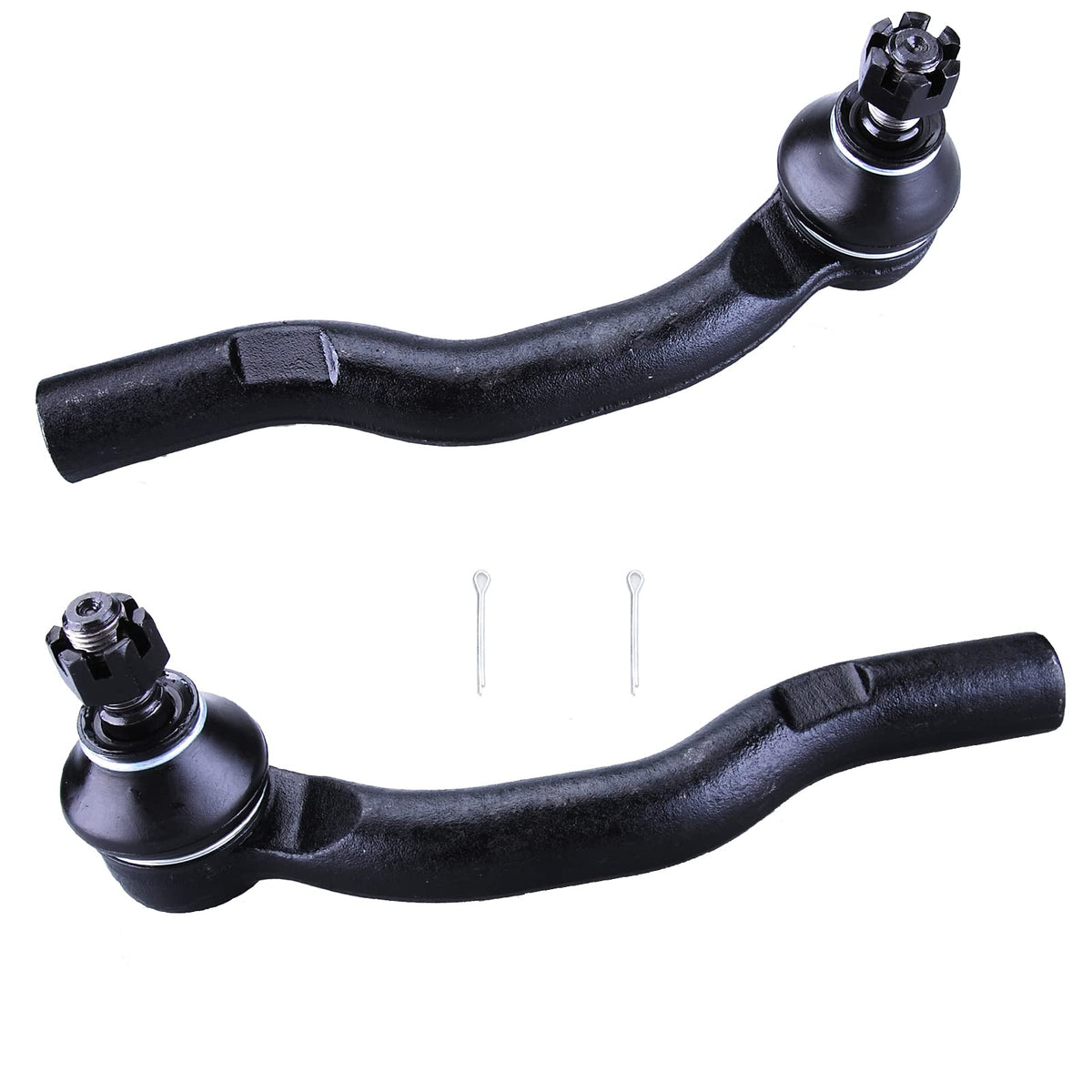 HHCM outer tie rod end ES80602, front-right view with durable construction for solid steering