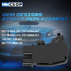 HHCSOP front-right door lock actuator with durable materials