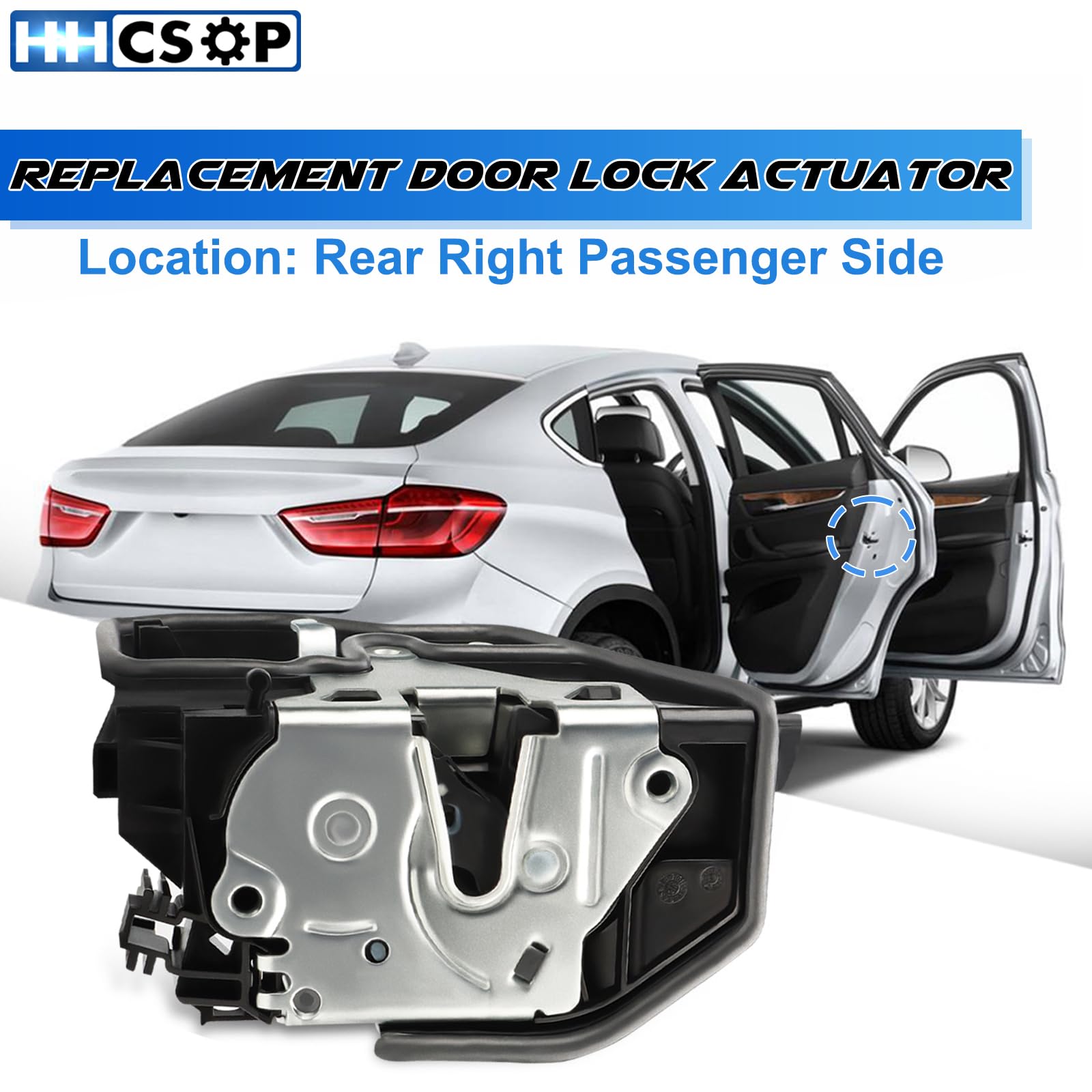 HHCSOP actuator close-up highlights durable, OEM-grade construction.