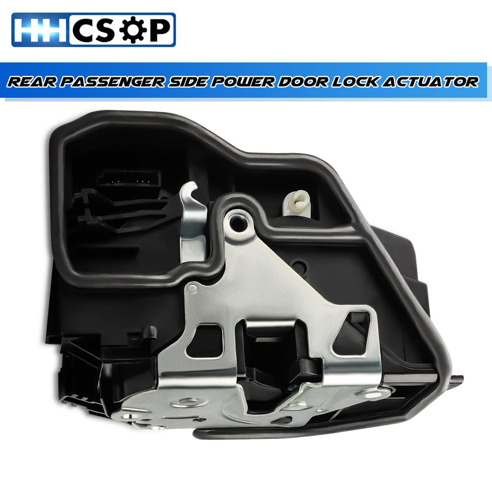 HHCSOP rear door lock mechanism image illustrates reliable locking action.