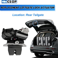 HHCSOP rear tailgate latch assembly ready for replacement