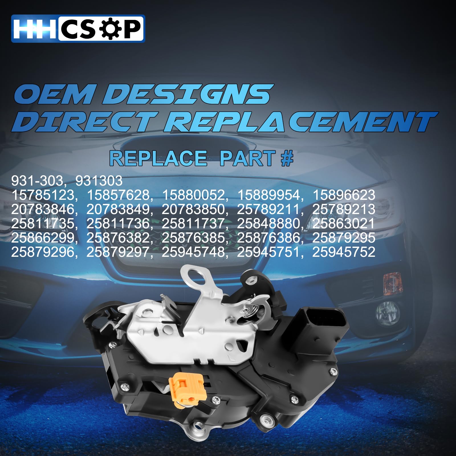 HHCSOP installation kit image highlighting simple swap for the driver door.