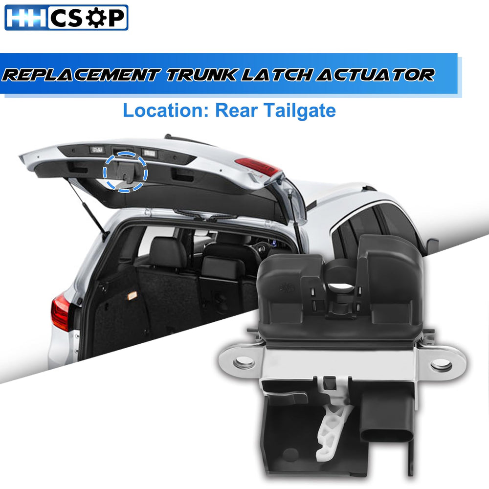 HHCSOP trunk latch actuator for Jetta replacement improves closure