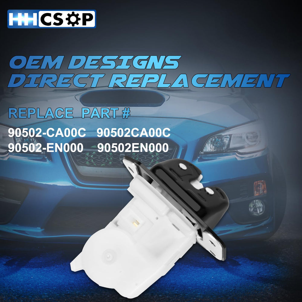 HHCSOP trunk latch actuator for Nissan Versa rear hatch secure closure