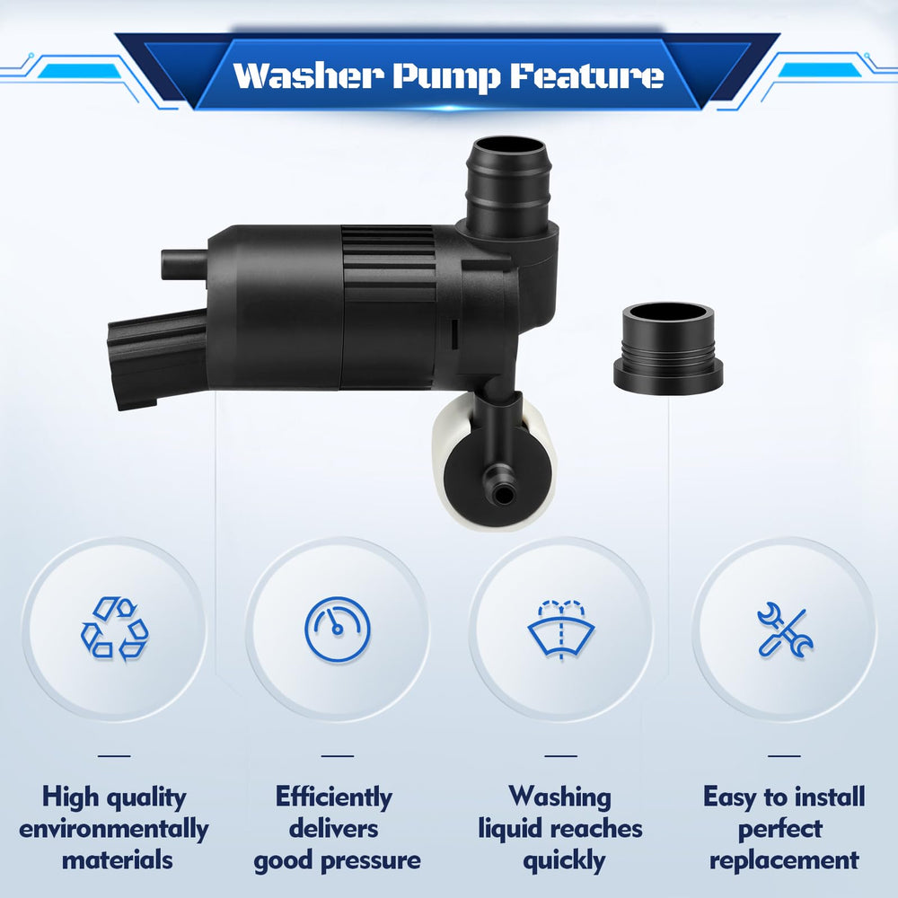 HHCSOP windshield washer pump in the pack ready for install