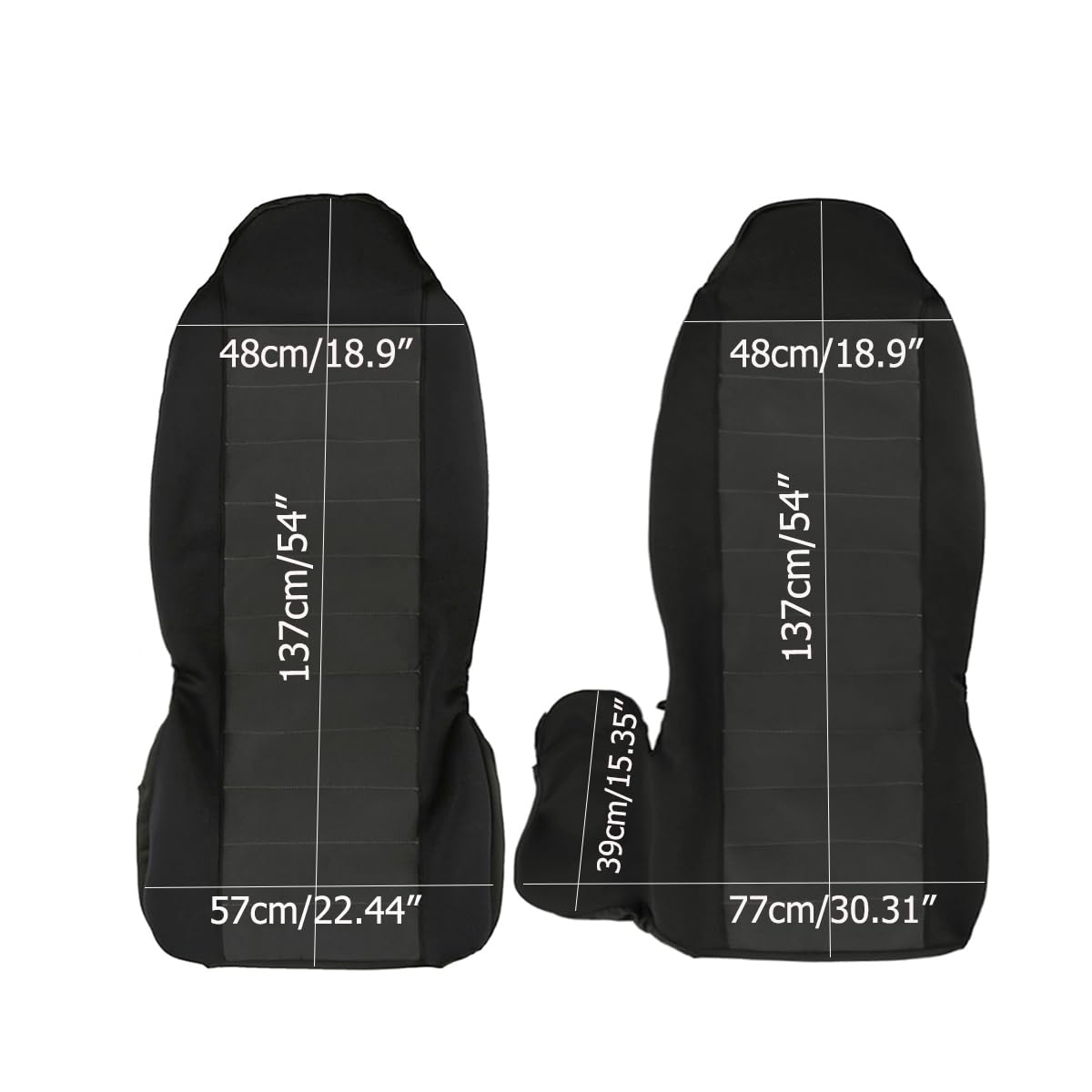 HHENGYISOUL seat cover elastic-edge trim demonstrates secure fit during installation