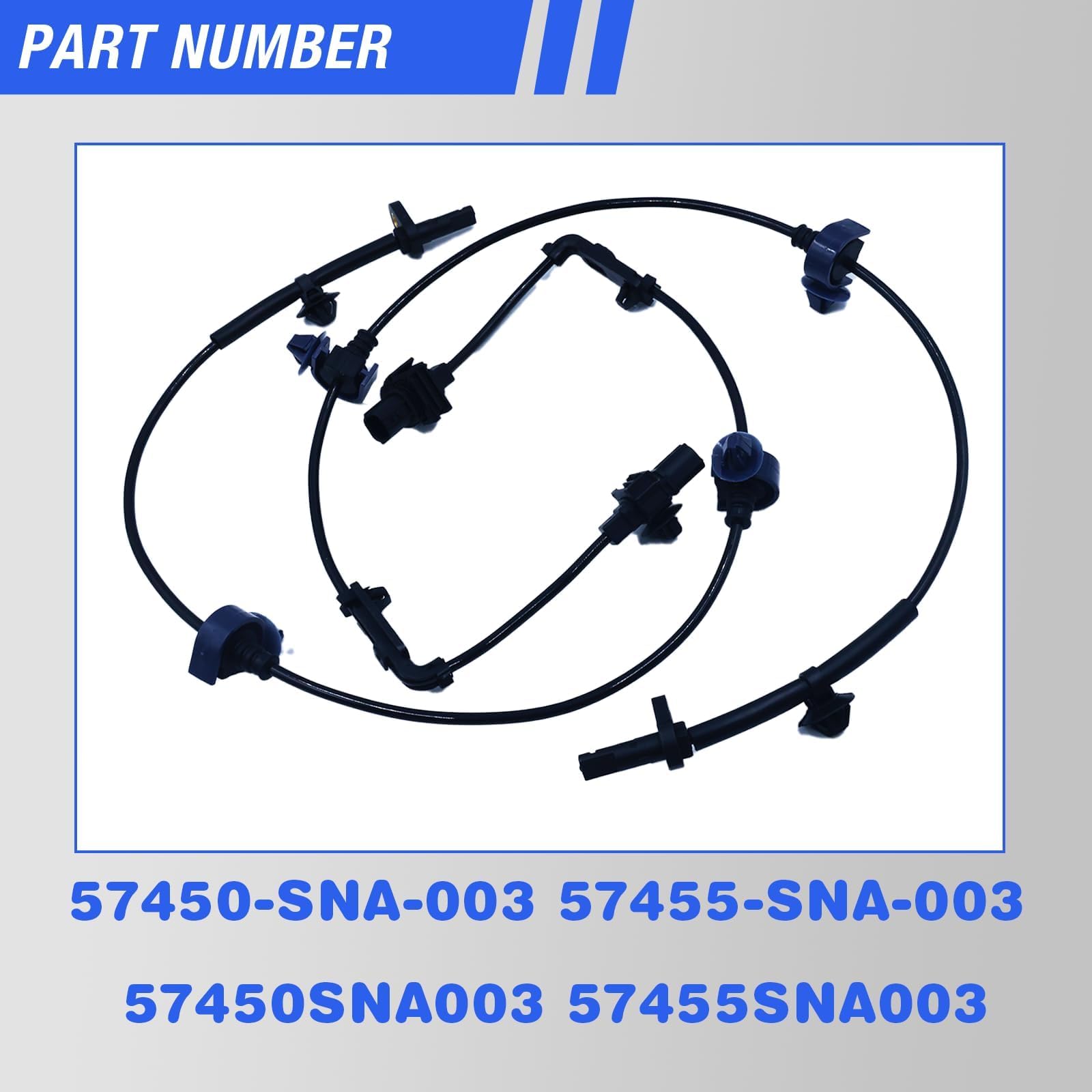 HHGKPVX ABS sensor connector for Honda Civic secures an OE-style connection