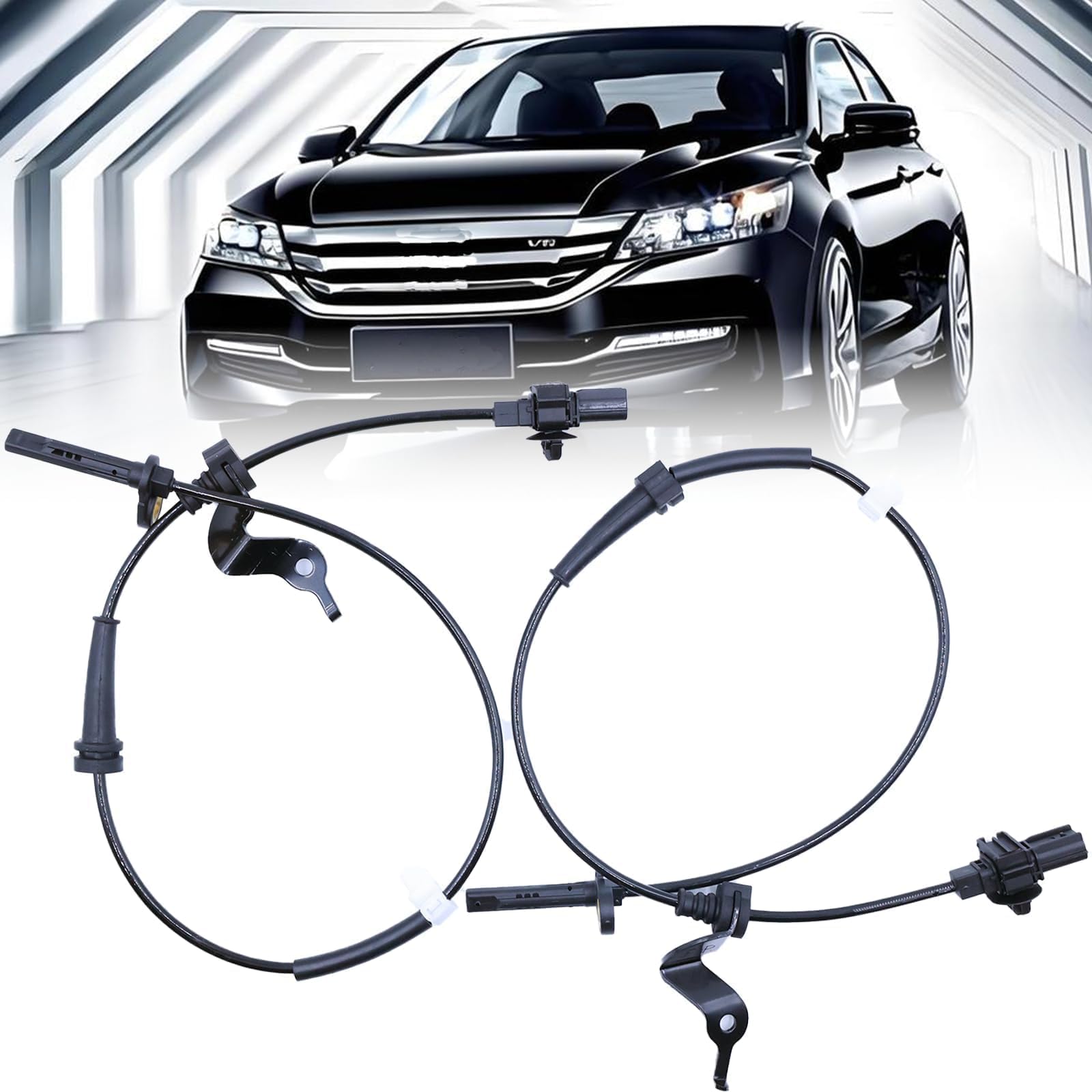 HHGKPVX ABS wheel speed sensor front left for Honda Accord, delivers precise braking data.