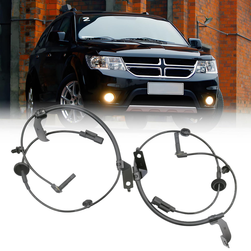HHGKPVX ABS wheel speed sensor front left for Dodge Journey; easy plug-and-play replacement