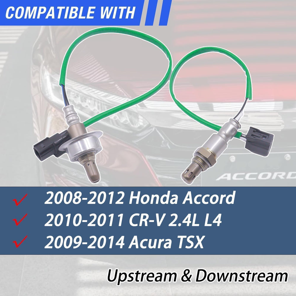HHGKPVX downstream oxygen sensor supports exhaust monitoring and diagnostics.