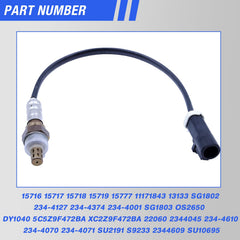 HHGKPVX oxygen sensor installation progress indicating direct replacement with no tools
