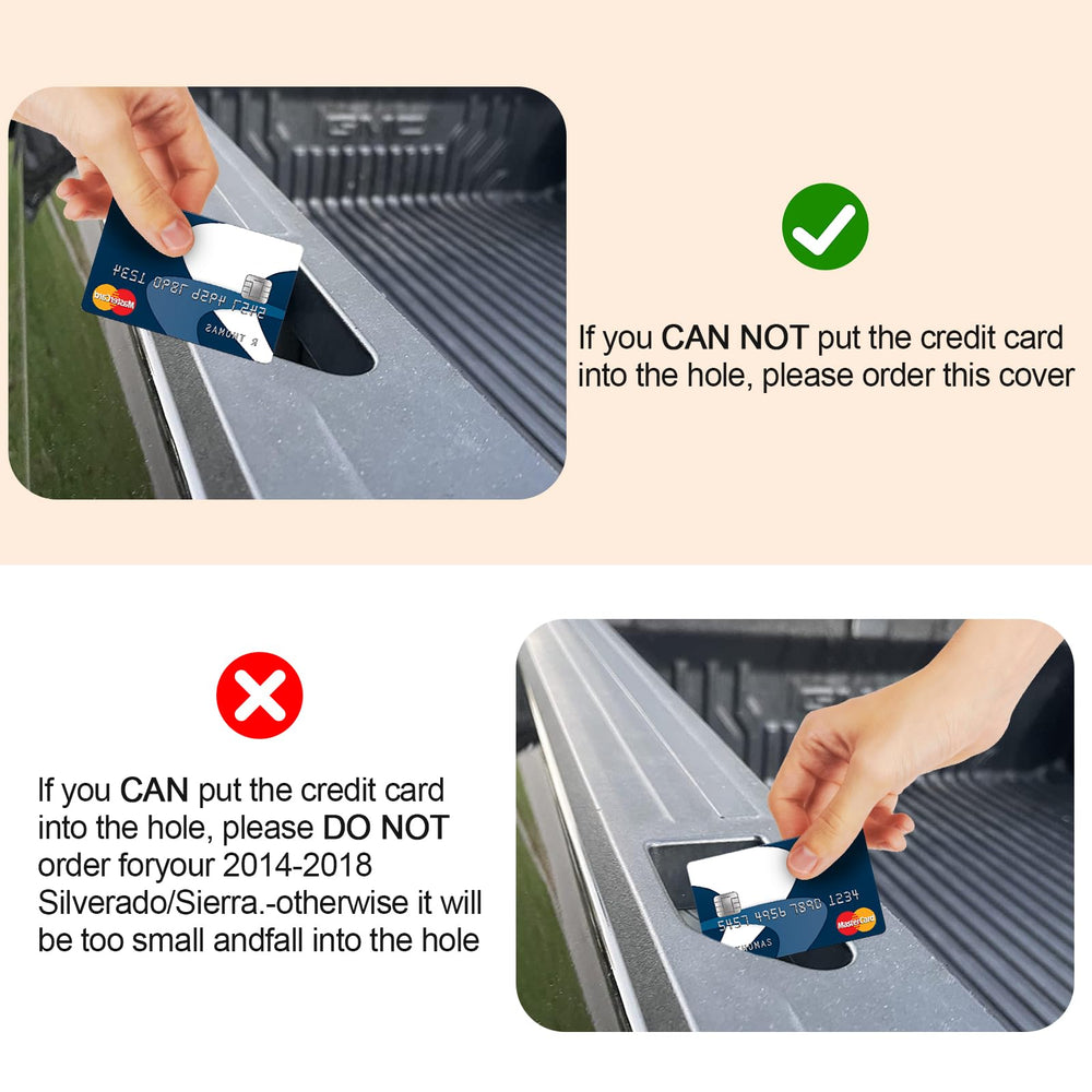 HHLOU bed rail pocket fit for 2023-2026 Colorado Canyon.
