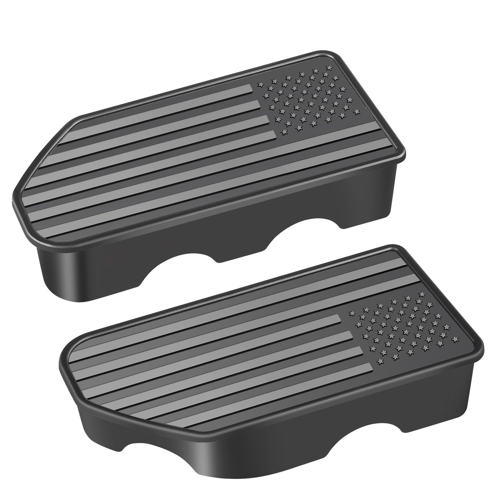 HHLOU bed rail stake pocket cover left hole provides weather-resistant fit.